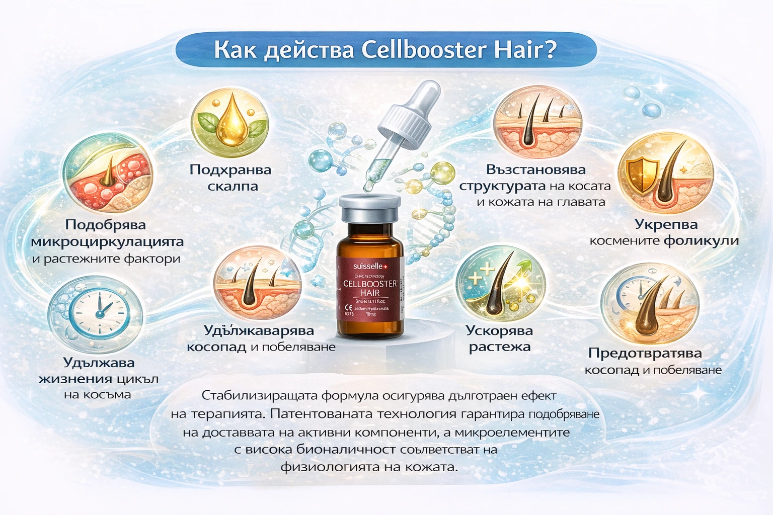 Как действа Cellbooster Hair