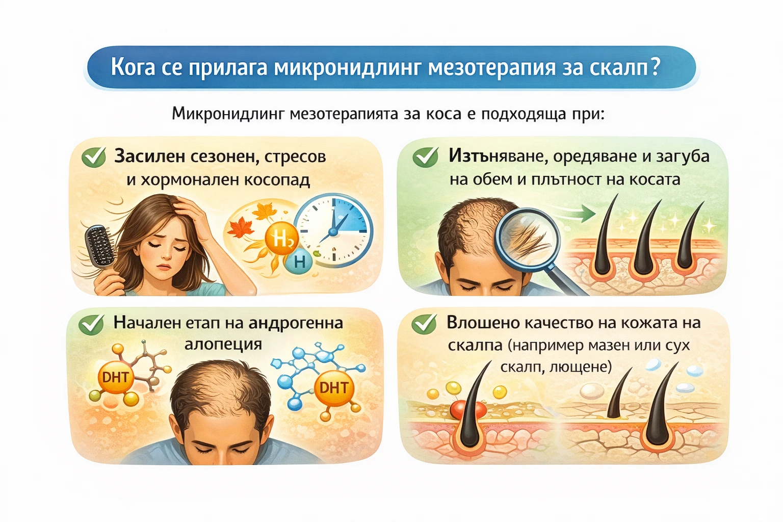 Кога се прилага мезотерапия